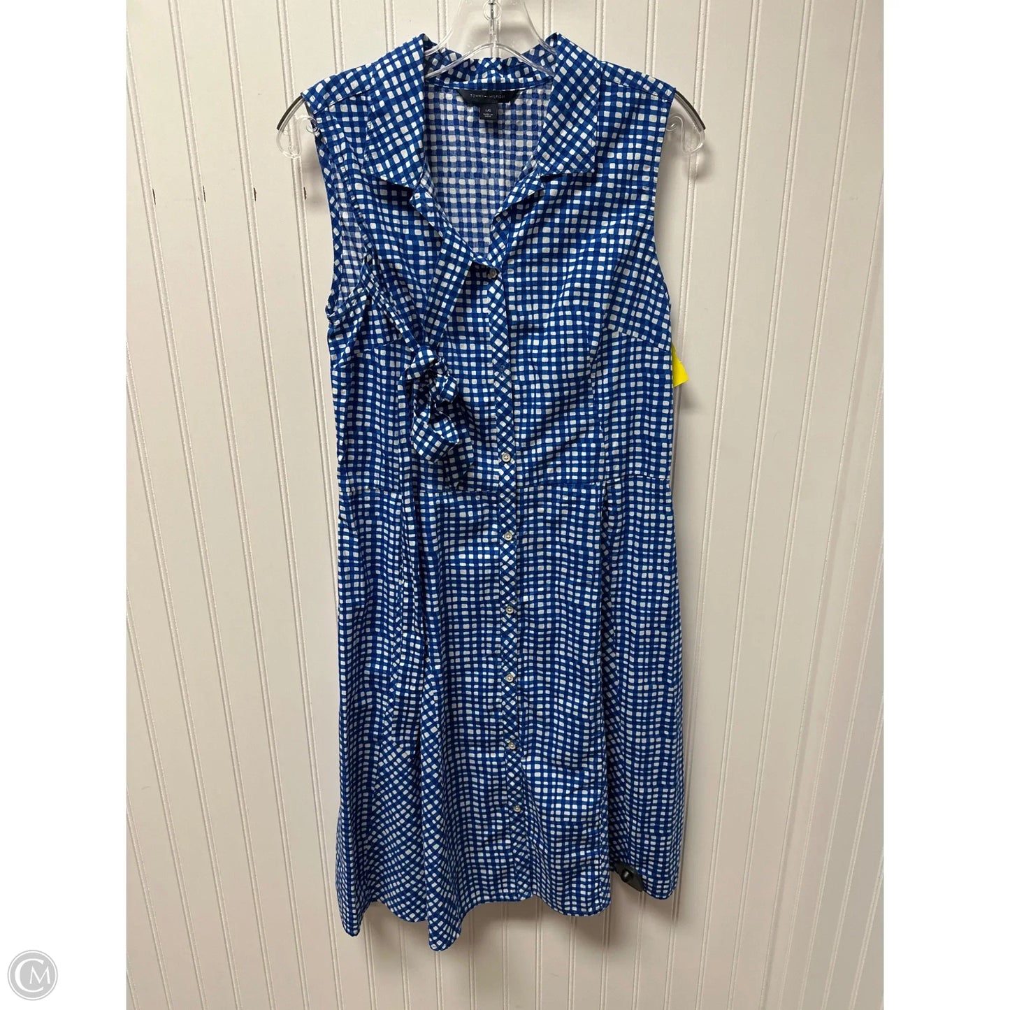 Dress Casual Short By Tommy Hilfiger In Blue, Size: L