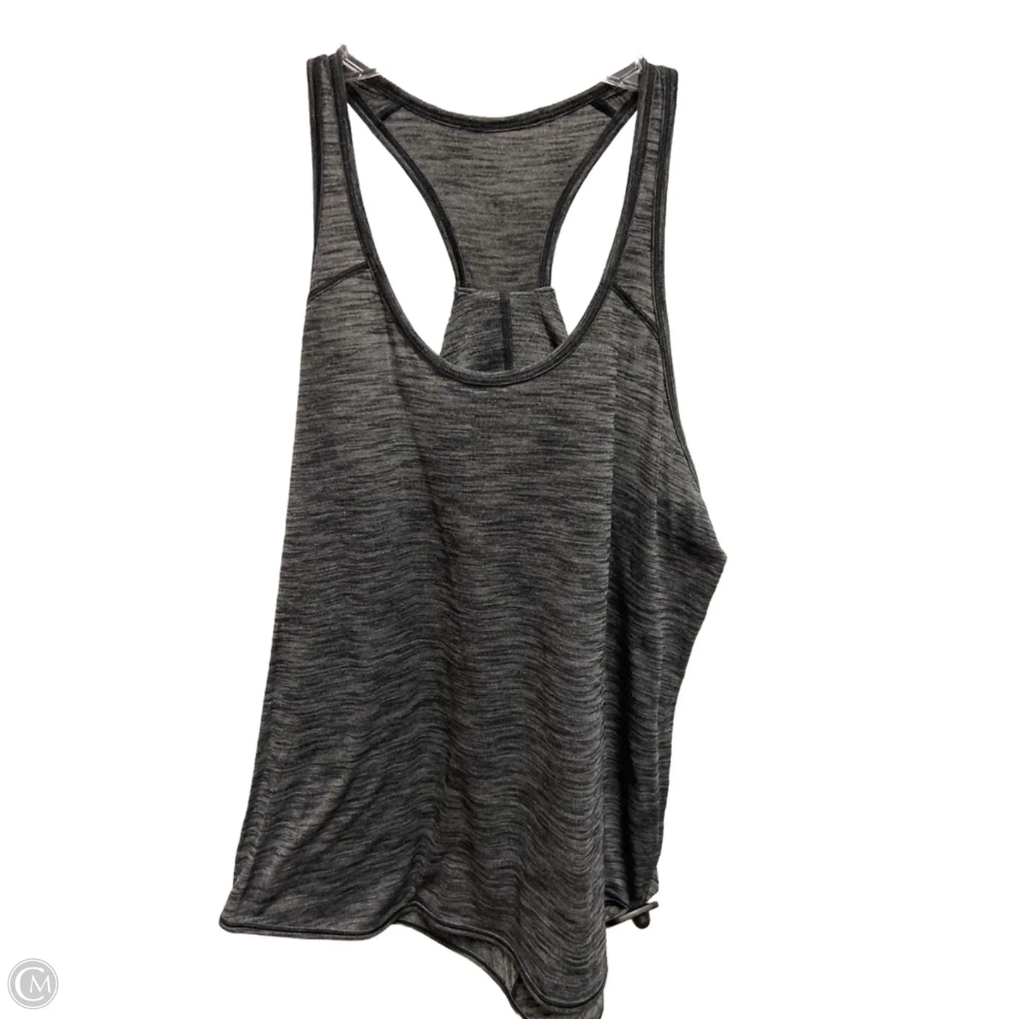 Athletic Tank Top By Lululemon In Grey, Size: M