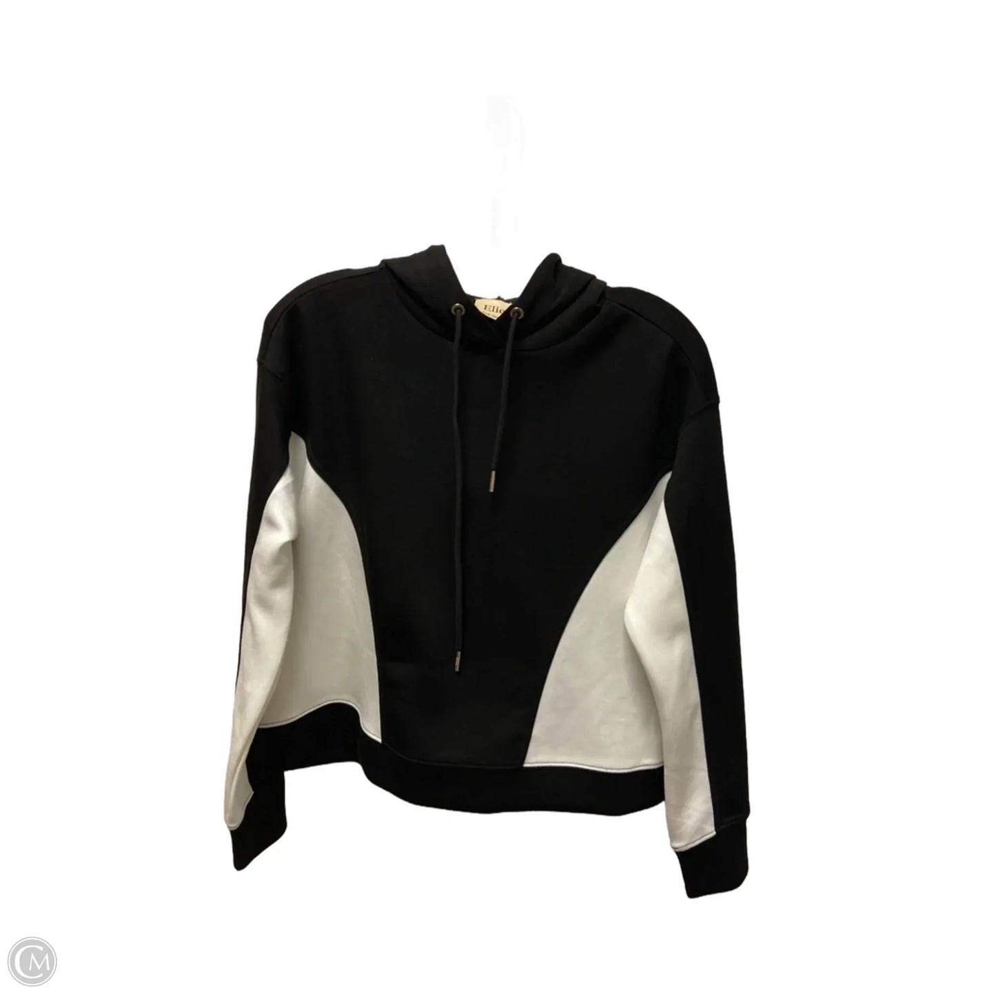 Sweatshirt Hoodie By Elie Tahari In Black, Size: Xs