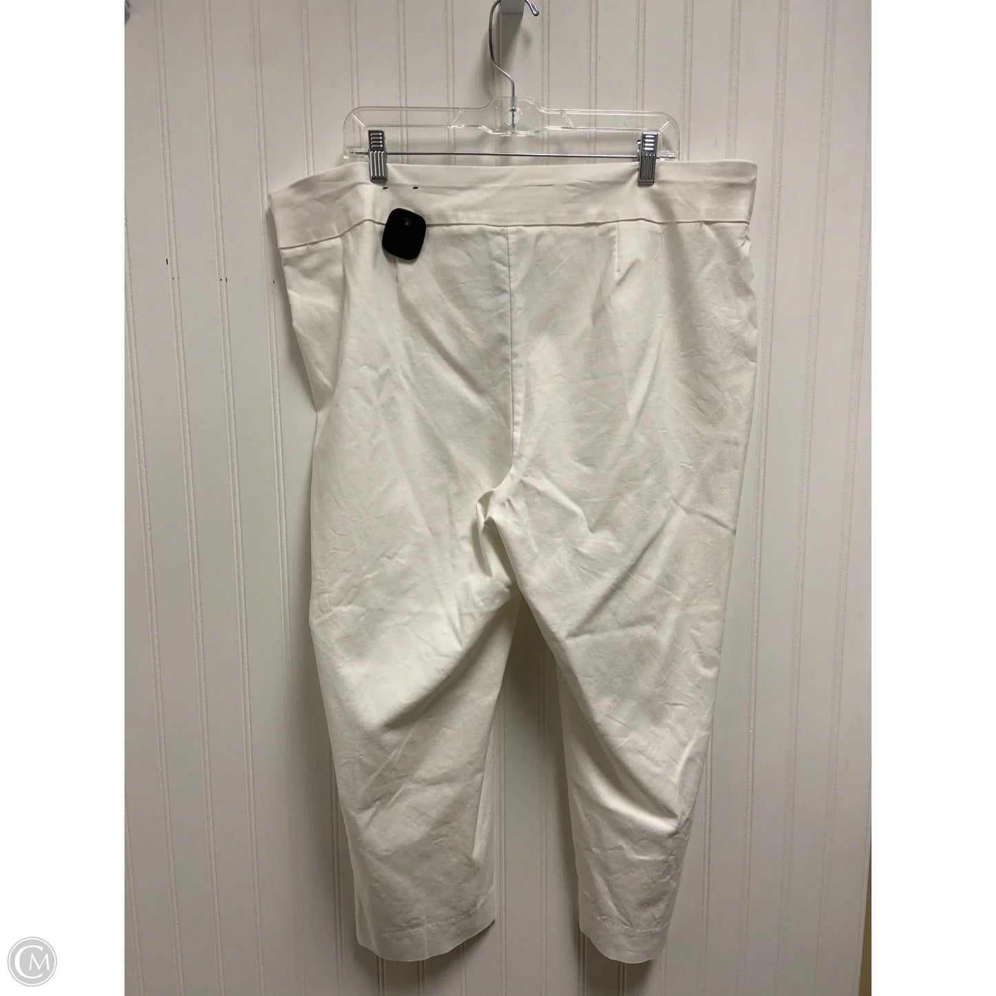 Pants Cropped By Chicos In White, Size: 1x