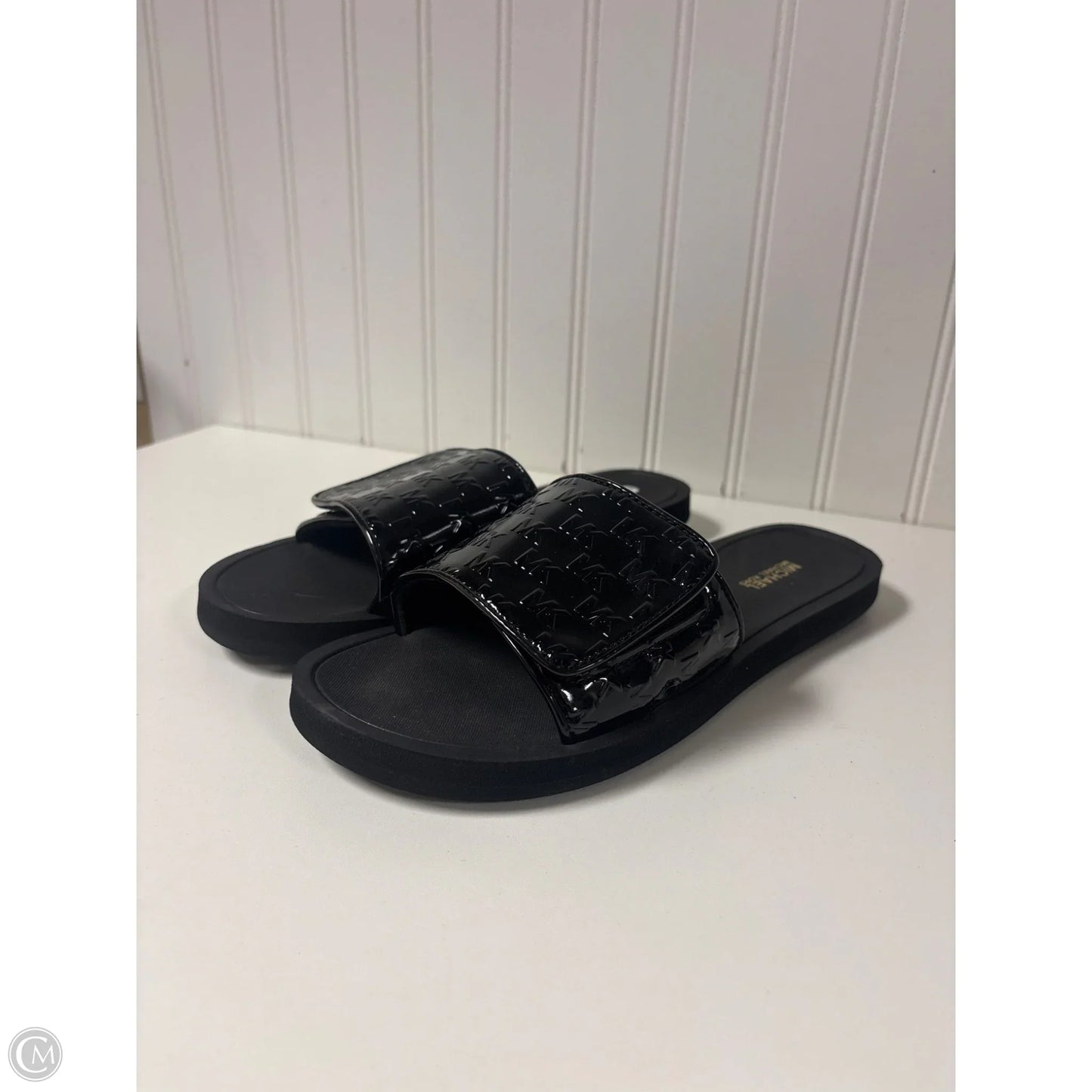 Sandals Designer By Michael Kors In Black, Size: 8