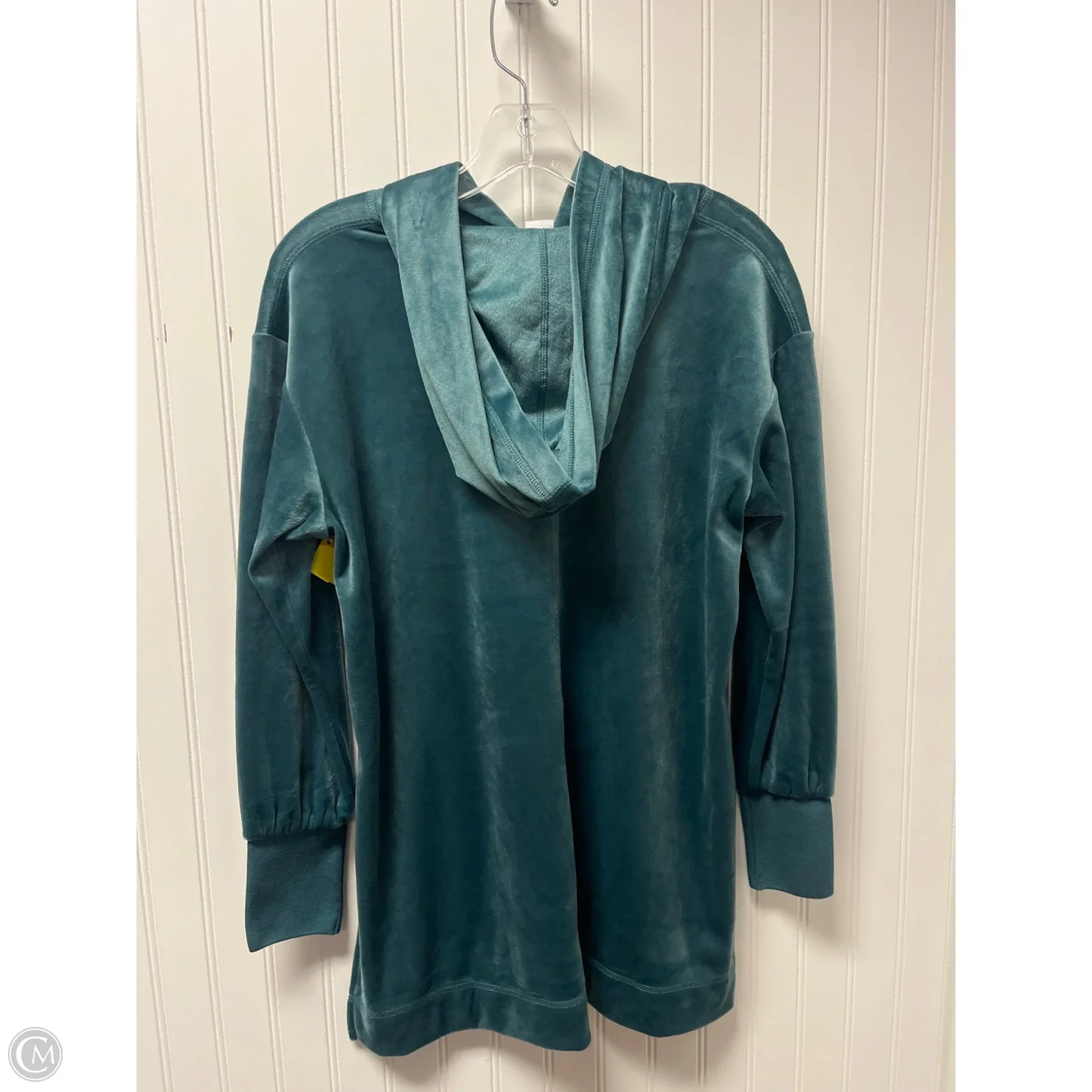 Sweatshirt Hoodie By Chicos In Green, Size: 0