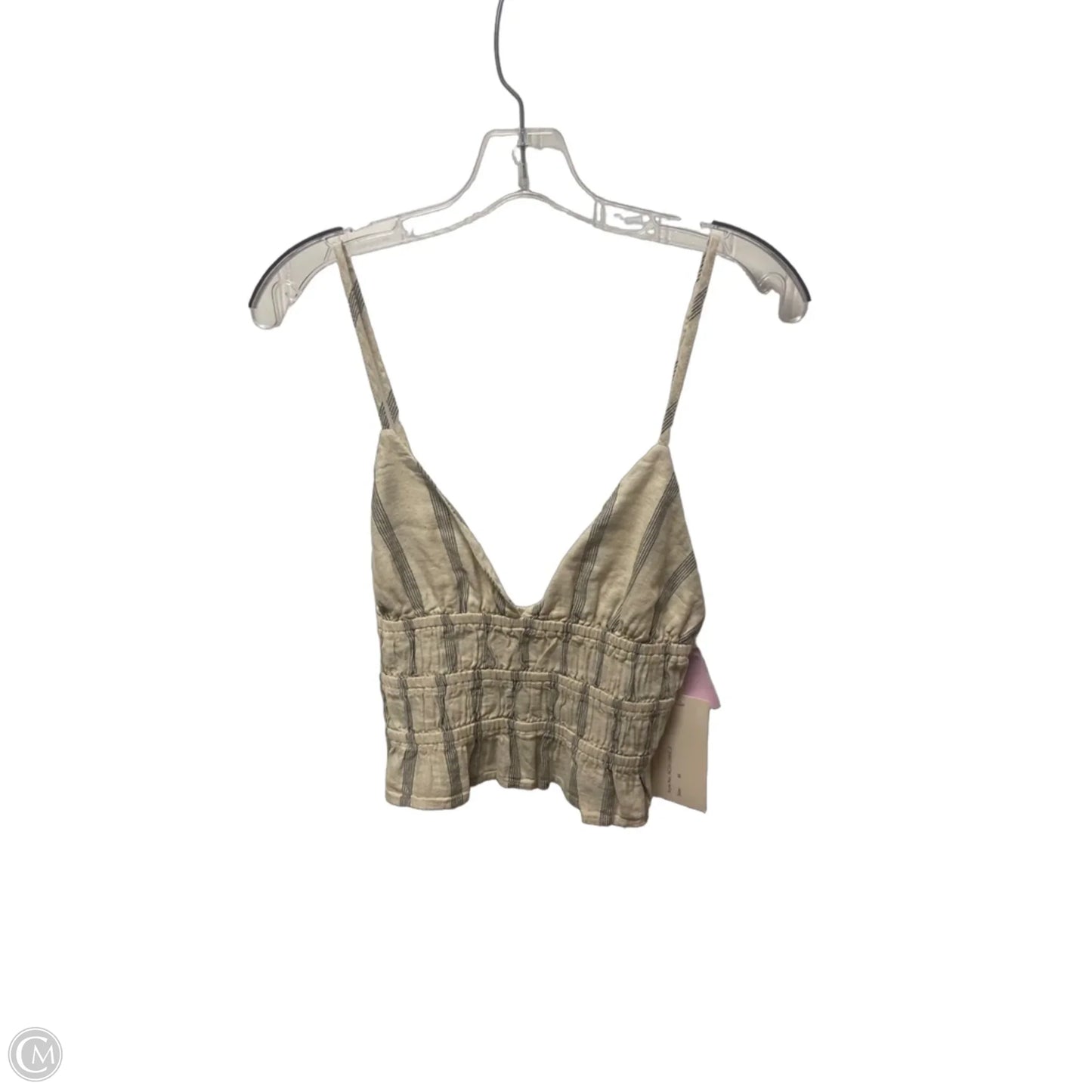 Top Sleeveless By Clothes Mentor In Brown, Size: M