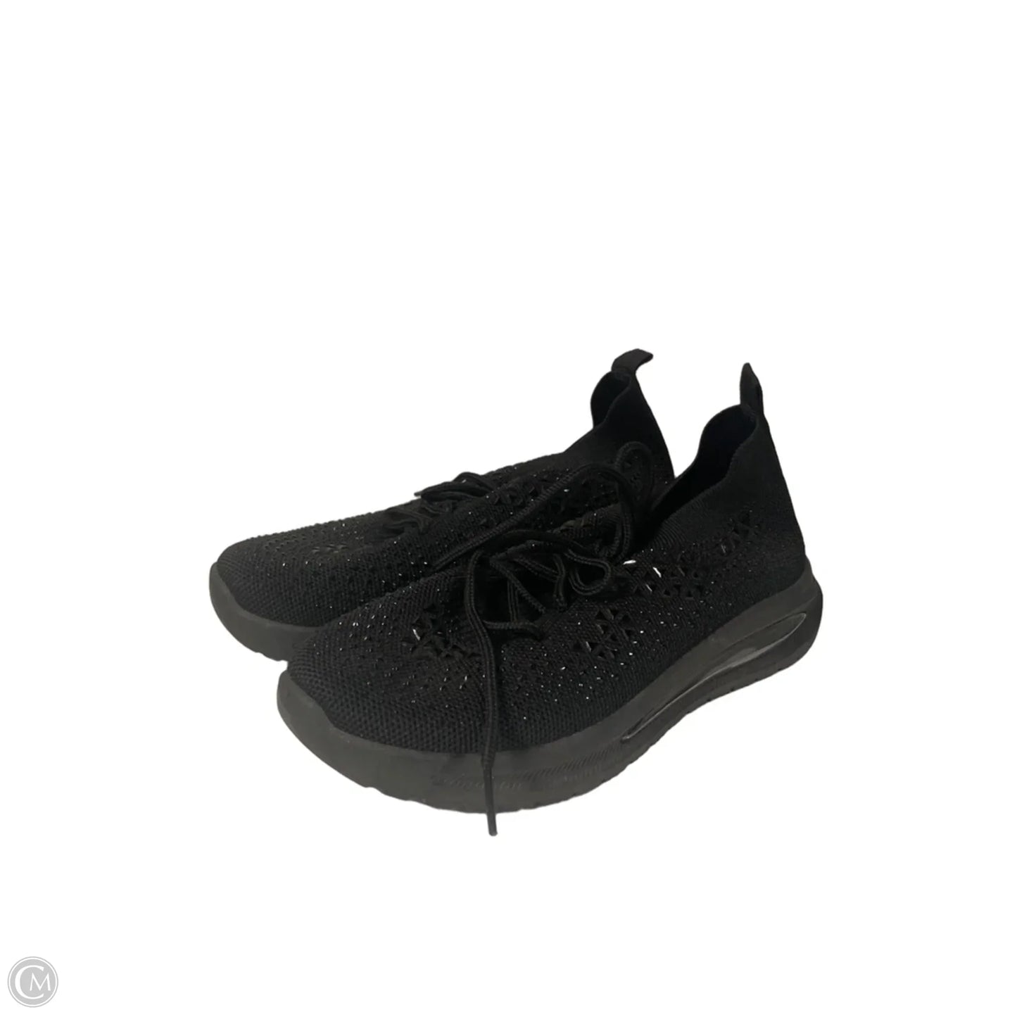 Shoes Sneakers By Clothes Mentor In Black, Size: 7