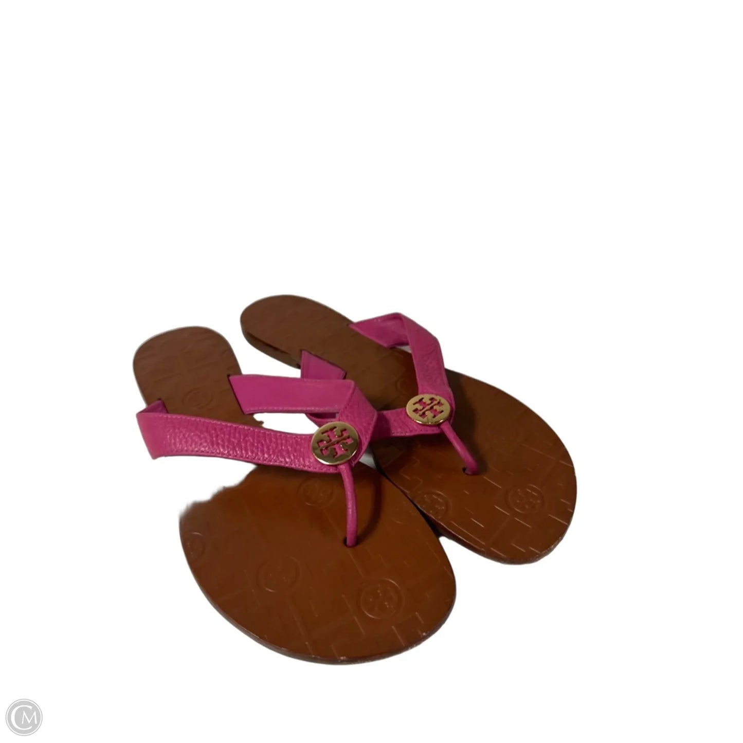 Sandals Designer By Tory Burch In Pink, Size: 9