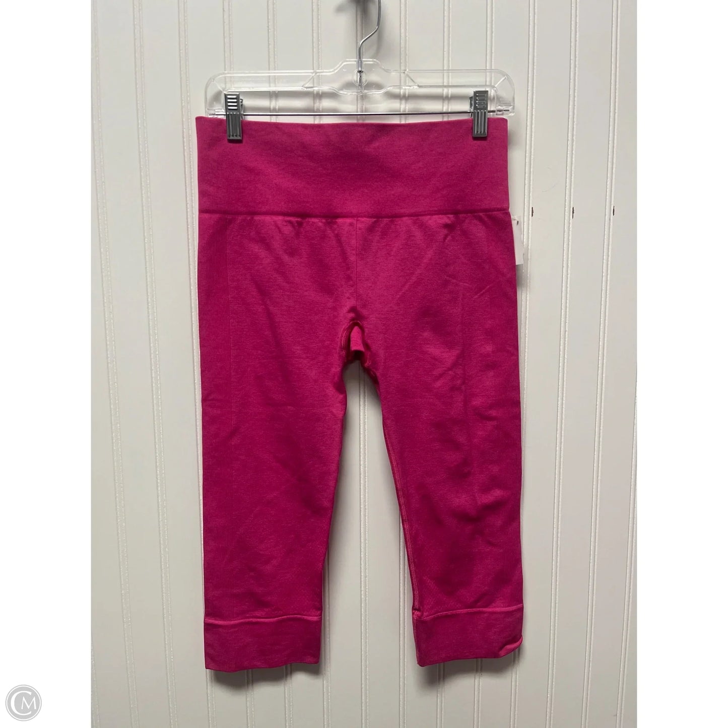 Athletic Leggings Capris By Lululemon In Pink, Size: M