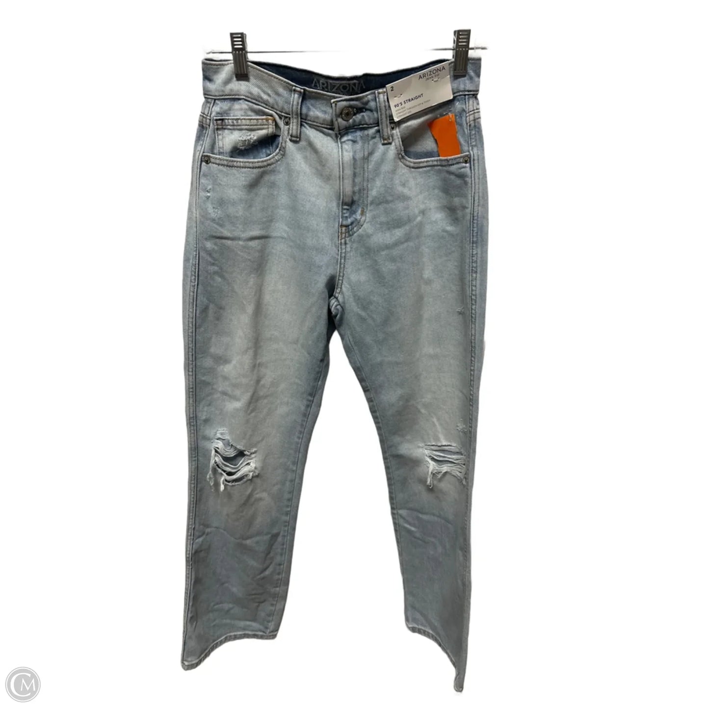 Jeans Boyfriend By Ark And Co In Blue Denim, Size: 2