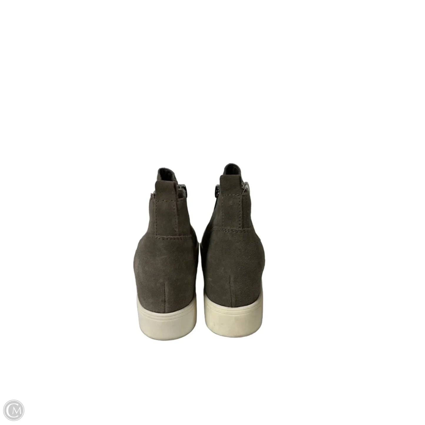 Boots Ankle Flats By Steve Madden In Grey, Size: 5