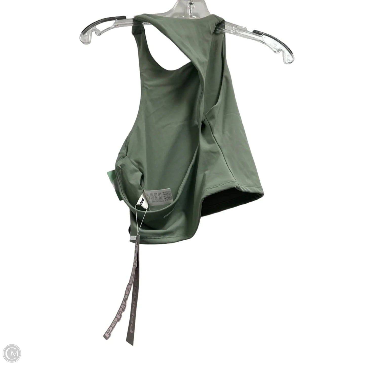 Athletic Tank Top By Missguided In Green, Size: M