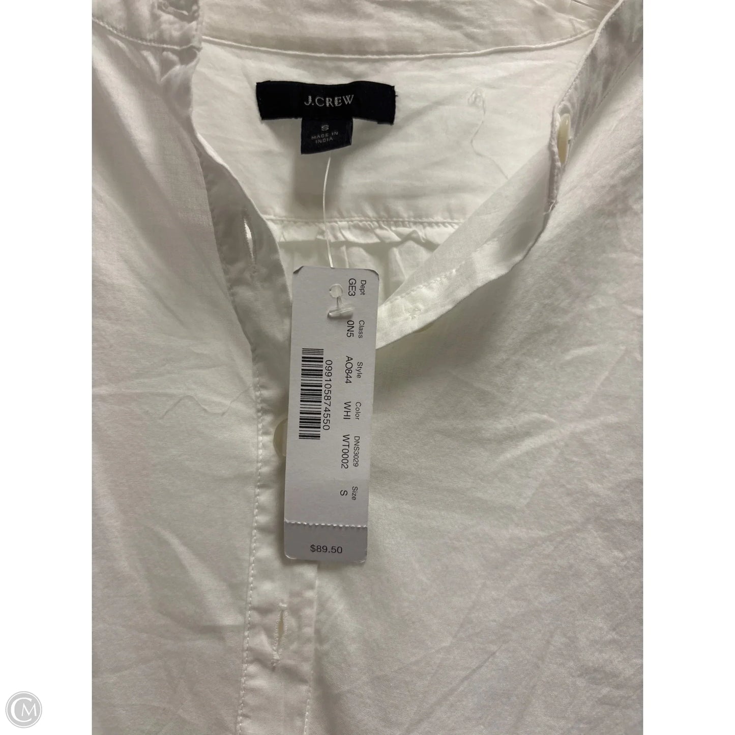 Dress Casual Midi By J. Crew In White, Size: S