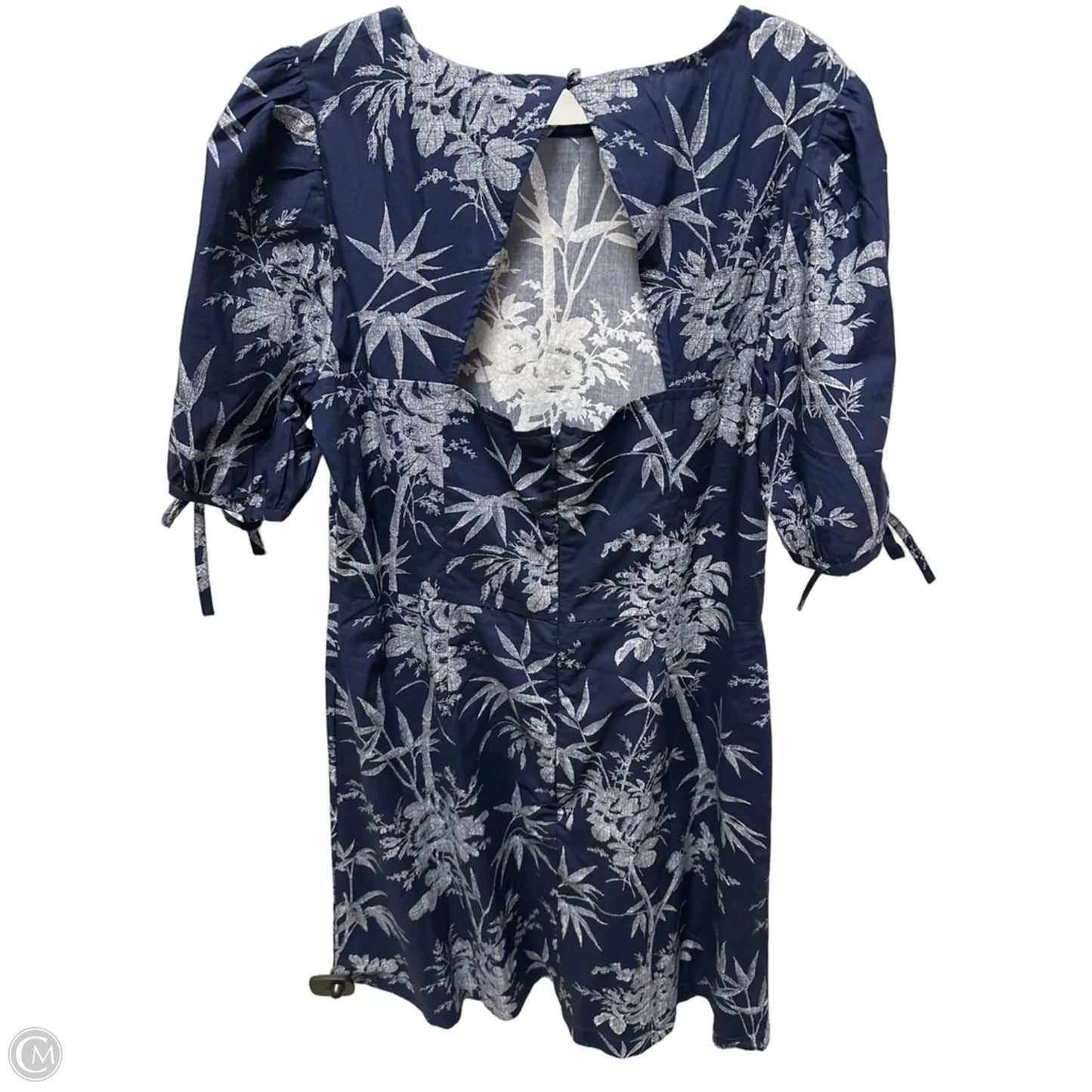 Dress Casual Midi By Loft In Navy, Size: L
