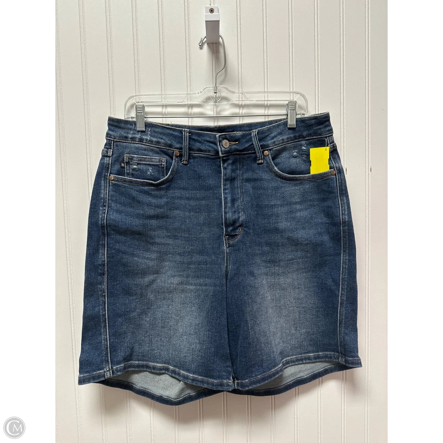 Shorts By Judy Blue In Blue Denim, Size: 1x