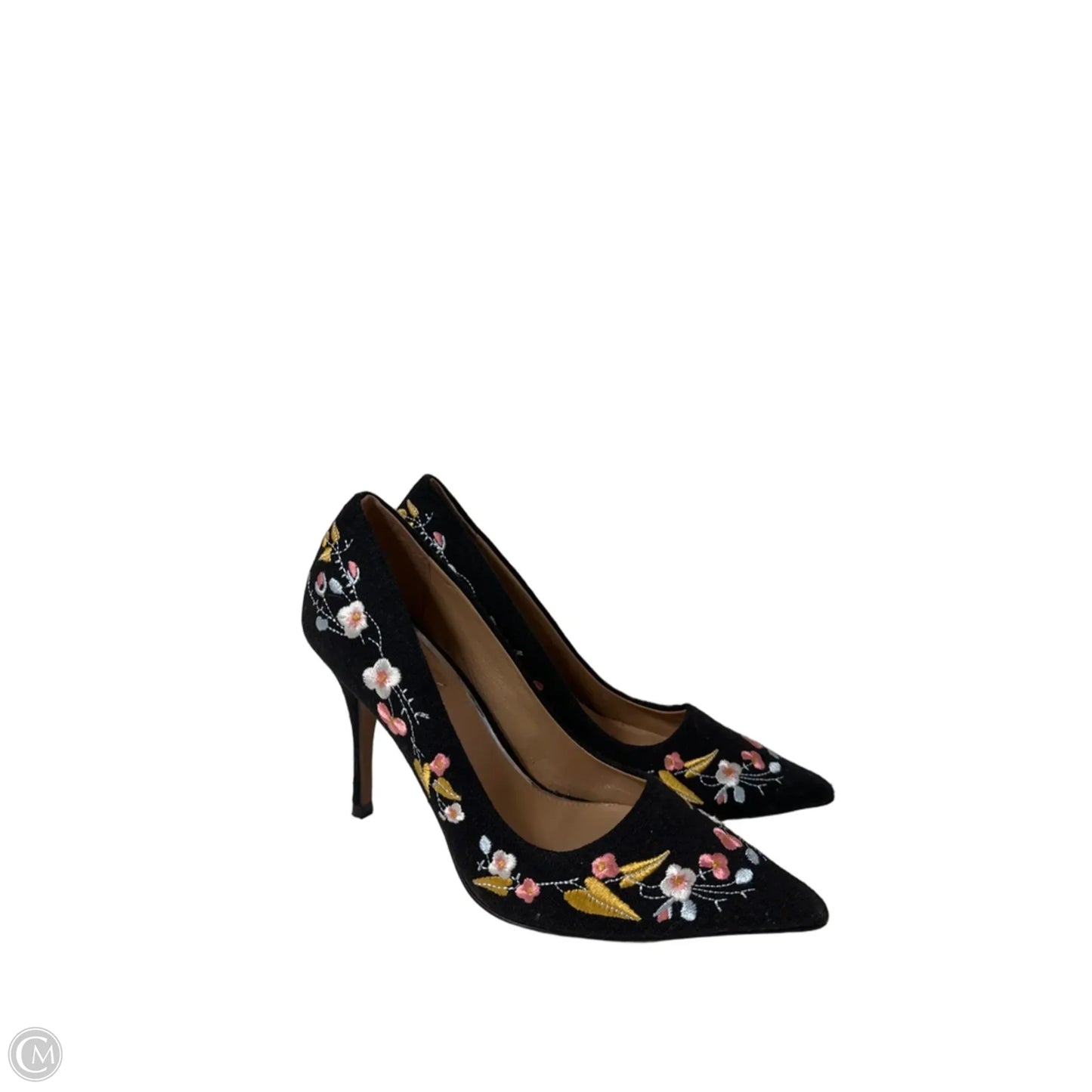 Sandals Heels Kitten By Linea Paolo In Black, Size: 6