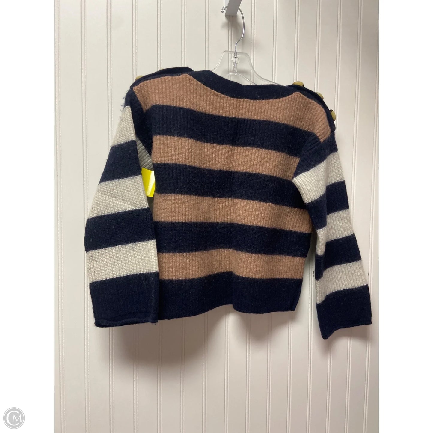 Sweater By Madewell In Blue & Brown, Size: Xs
