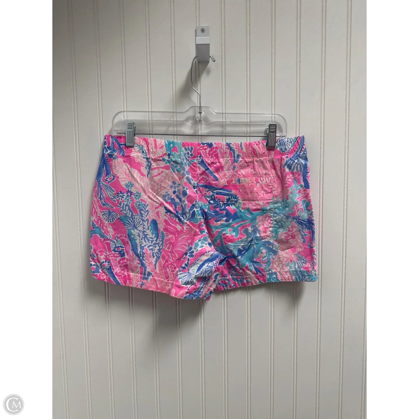 Shorts Designer By Lilly Pulitzer In Pink & Purple, Size: S