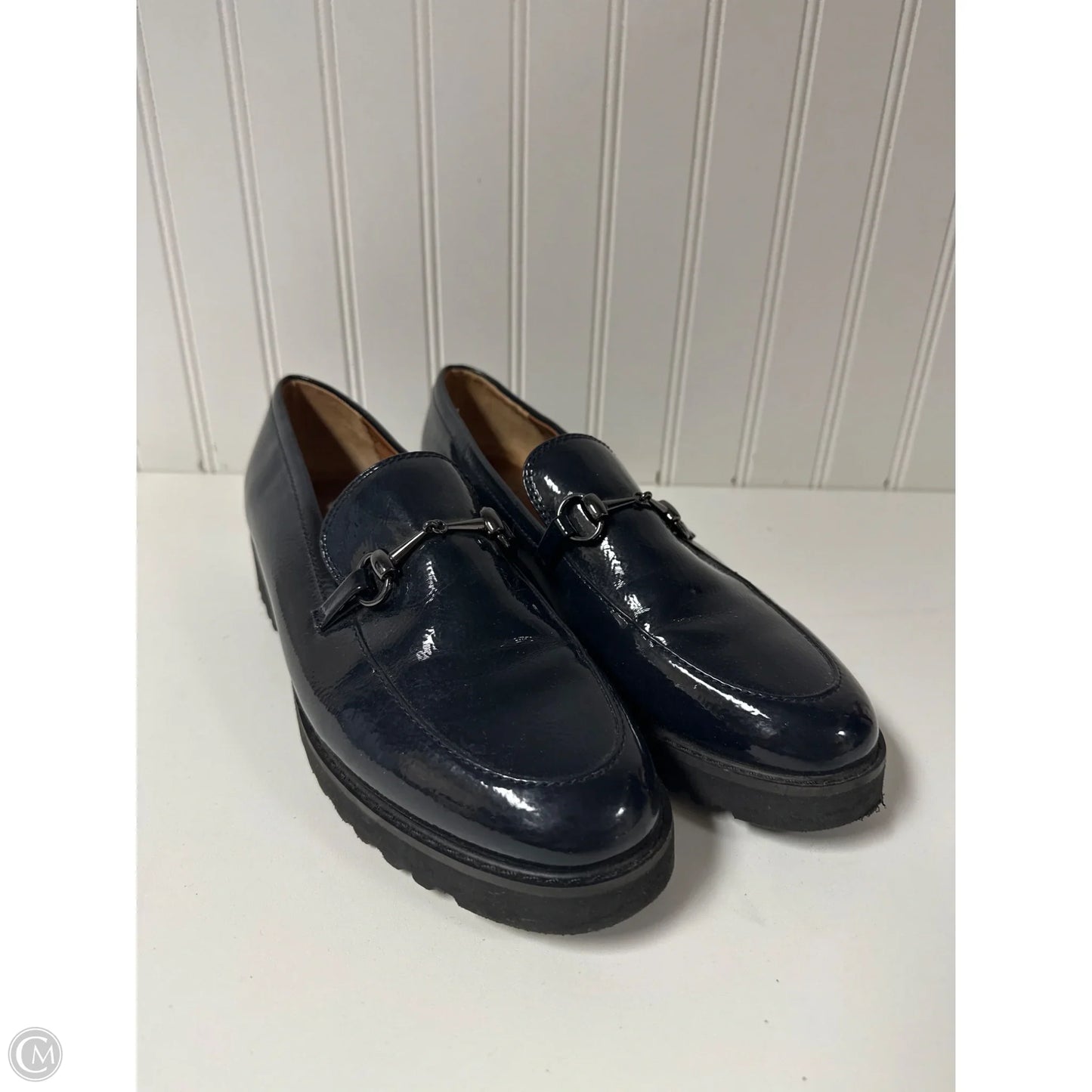 Shoes Heels Block By Franco Sarto In Navy, Size: 11