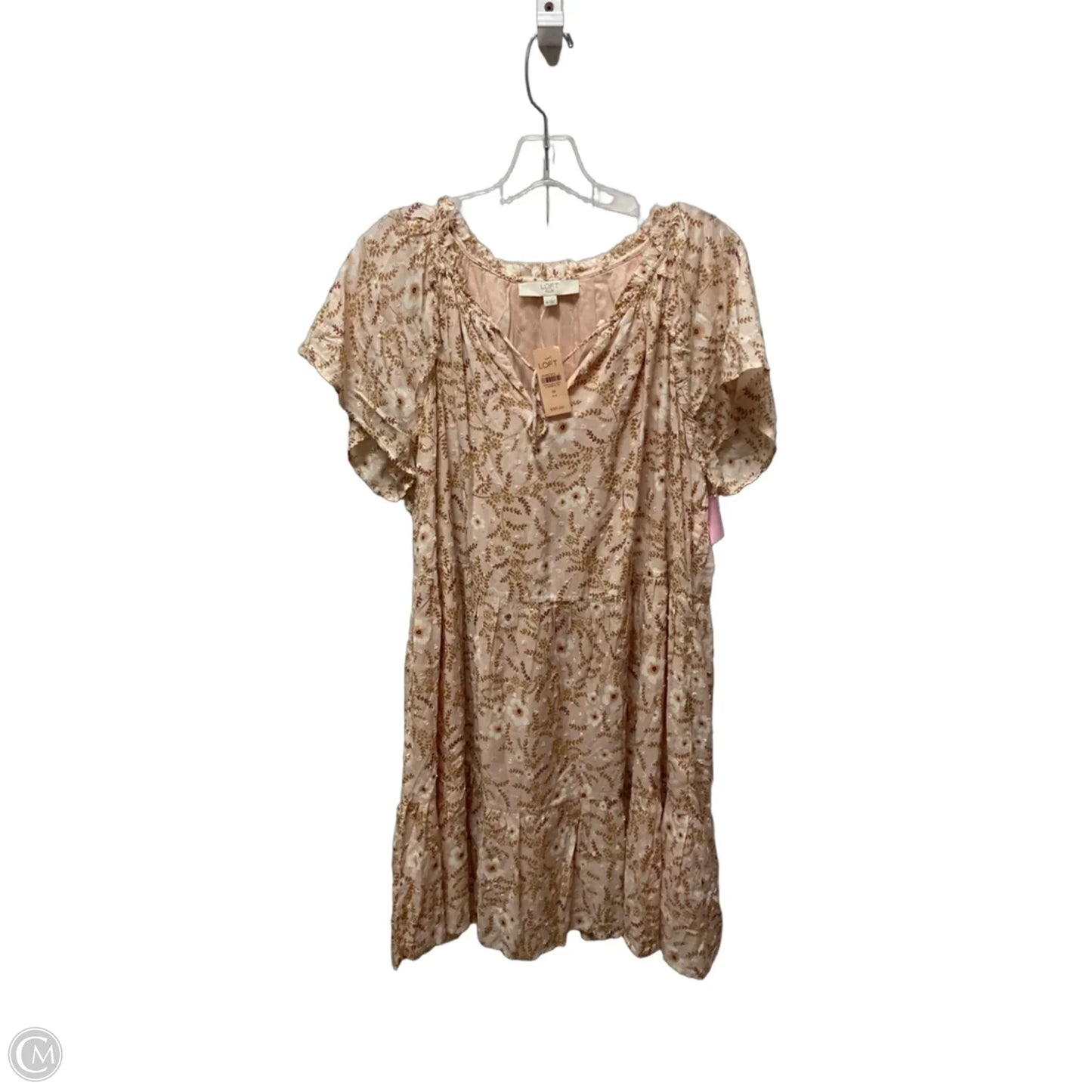 Dress Casual Short By Loft In Pink, Size: Xl