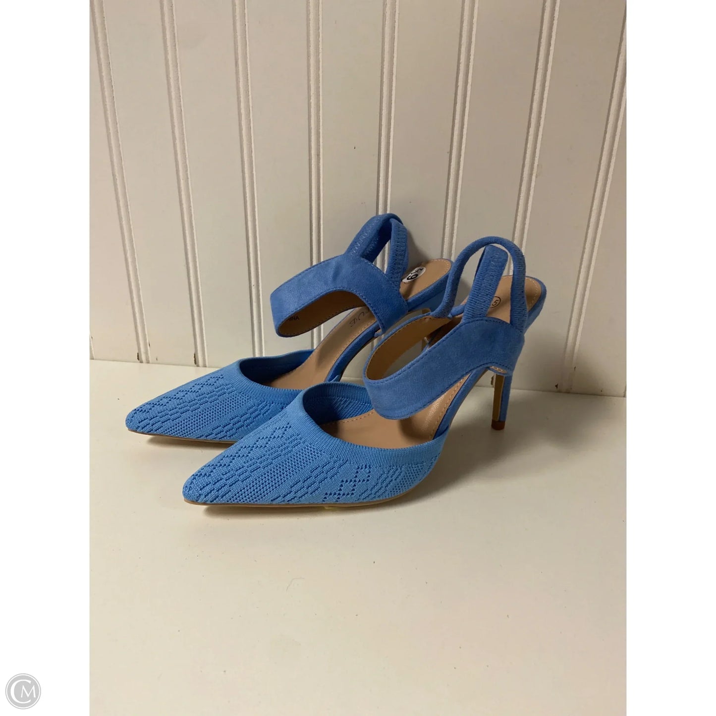 Shoes Heels Stiletto By Clothes Mentor In Blue, Size: 6.5