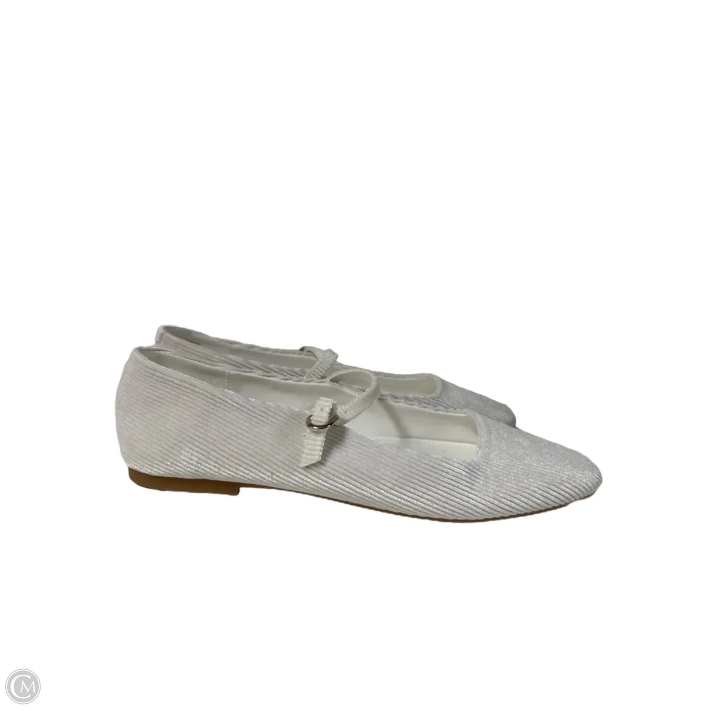 Shoes Flats By Steve Madden In White, Size: 7.5