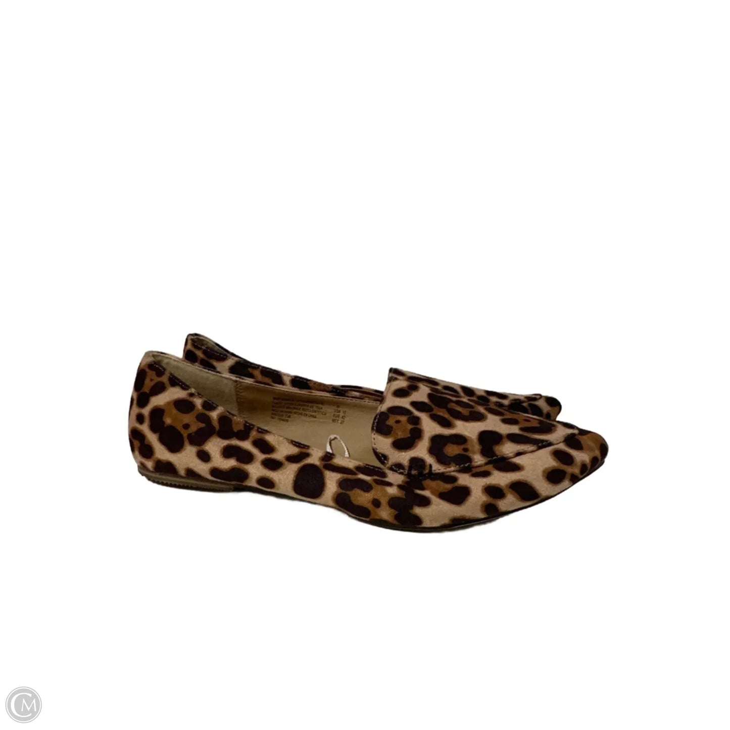 Shoes Flats By Time And Tru In Animal Print, Size: 10