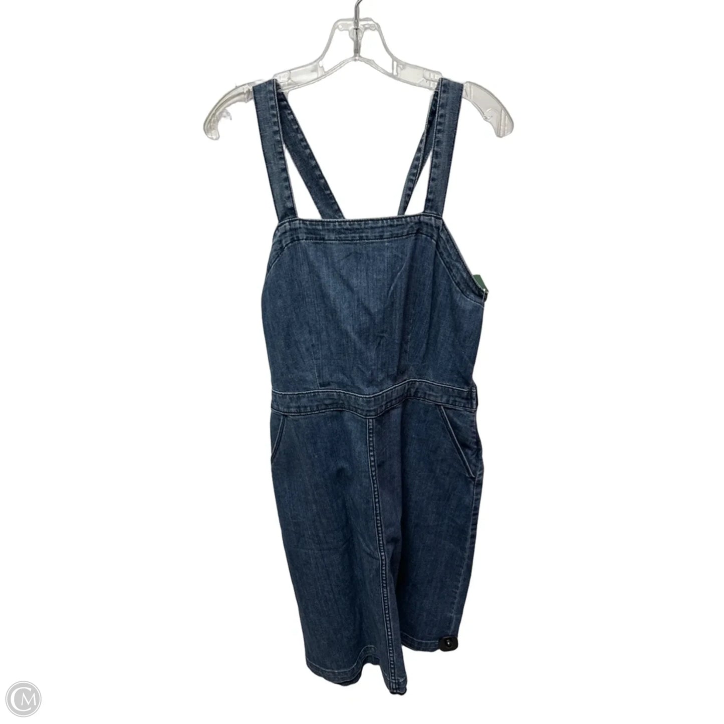 Dress Casual Midi By Universal Thread In Blue Denim, Size: L