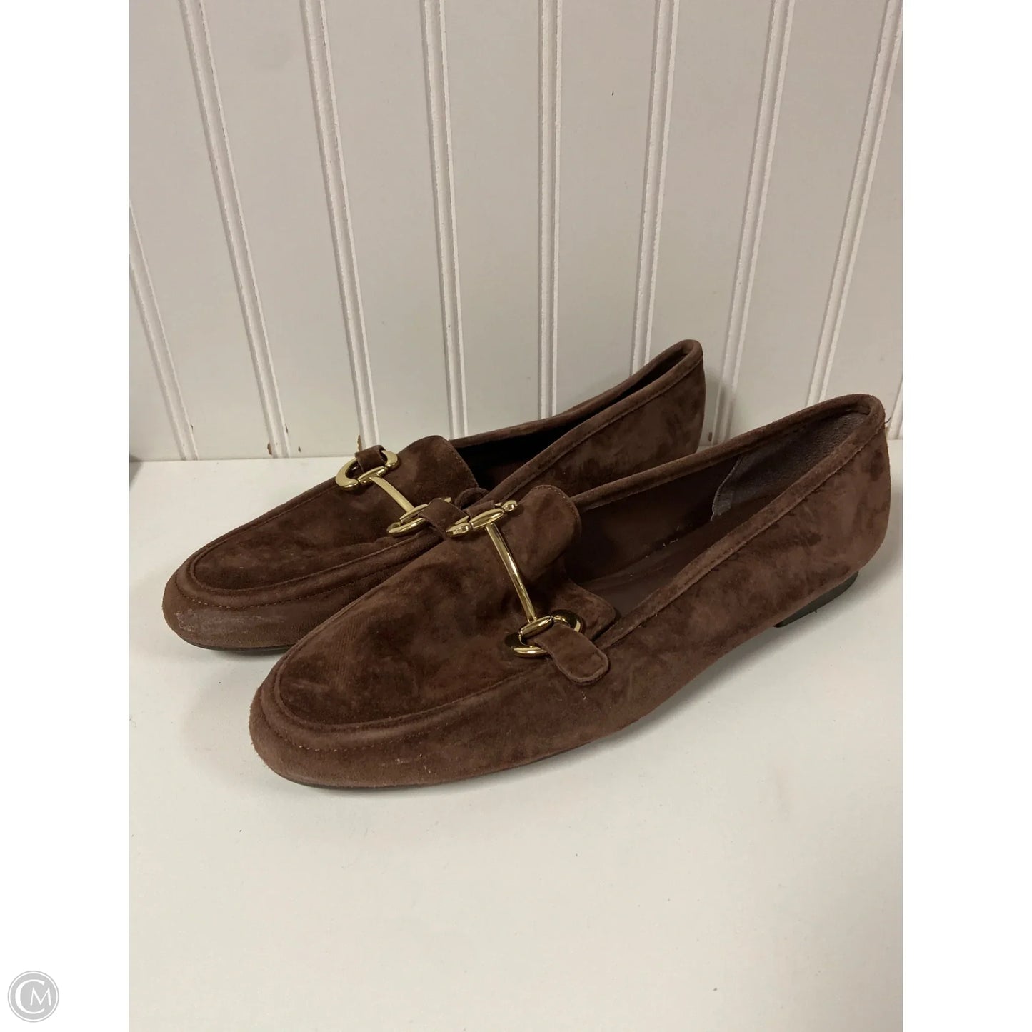 Shoes Flats By Tahari In Brown, Size: 9