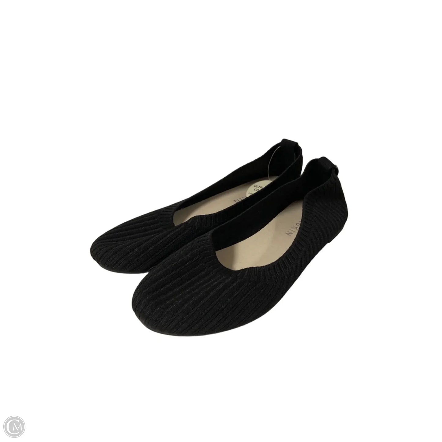 Sandals Flats By Danskin In Black, Size: 5.5