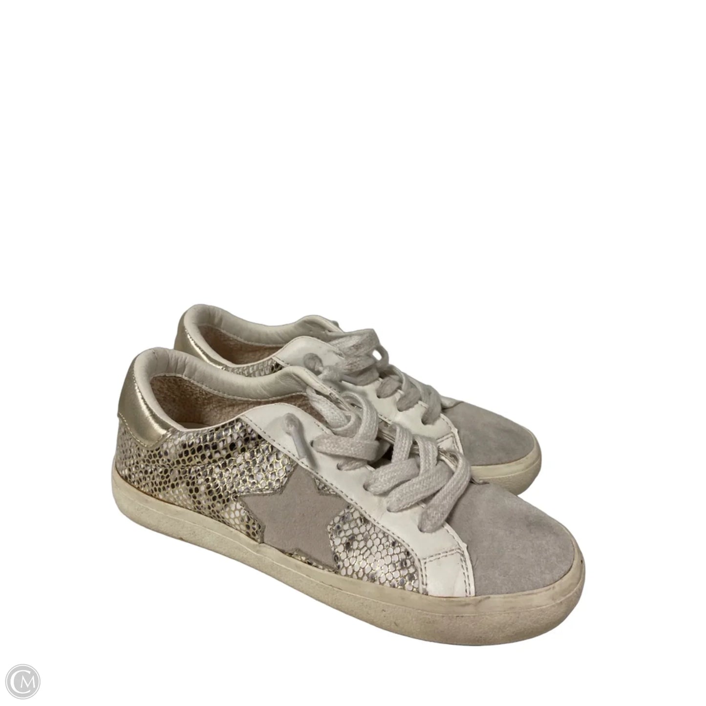 Shoes Flats By Vintage Havana In Grey, Size: 5.5