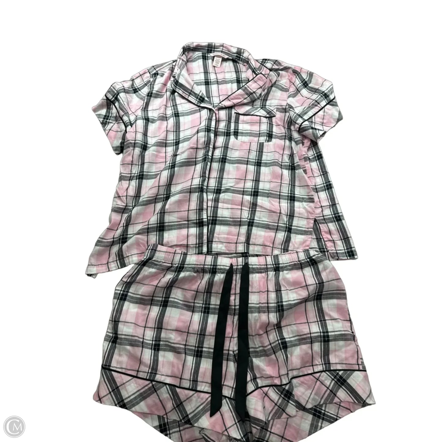 Pajamas 2pc By Victorias Secret In Plaid Pattern, Size: 12