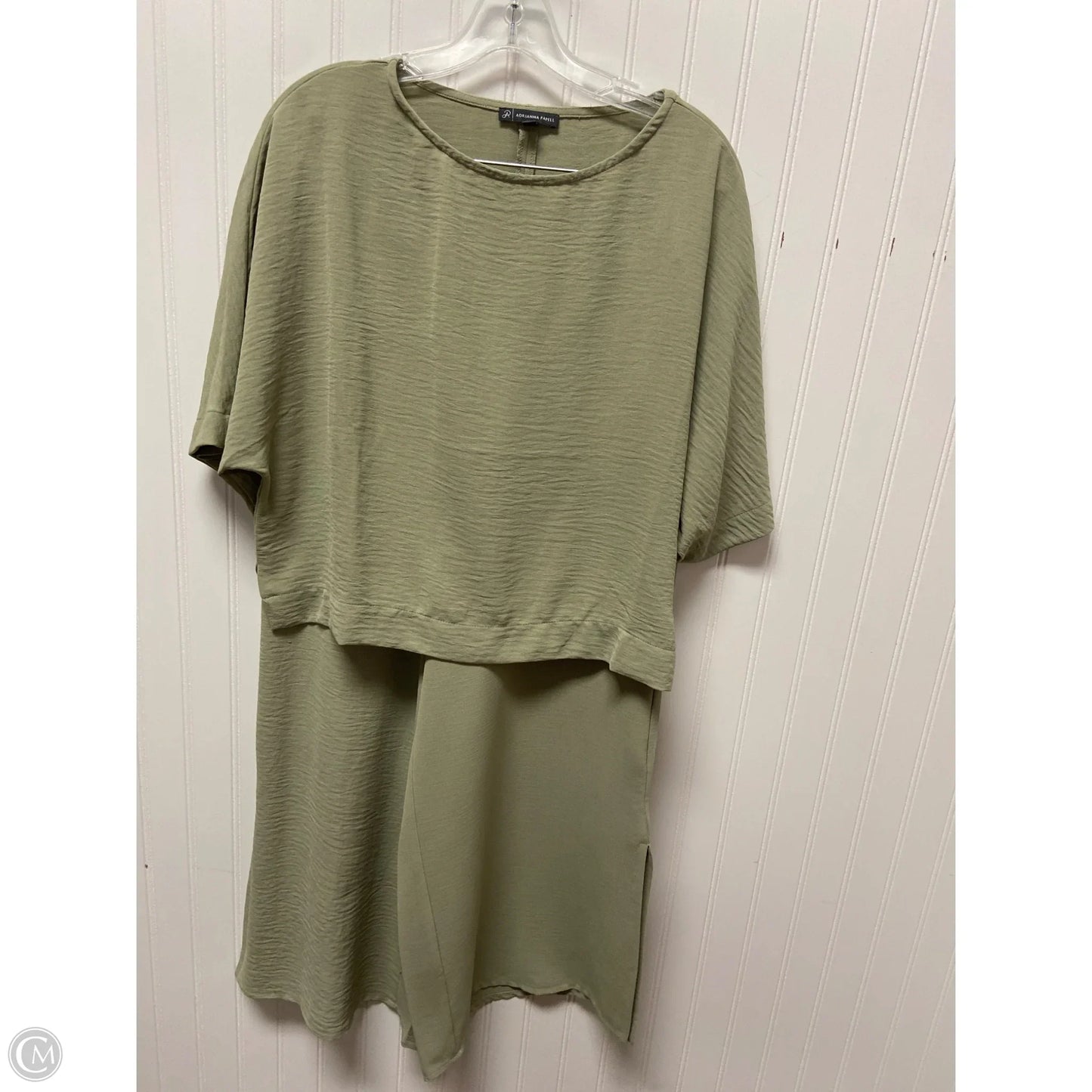 Pants Set 2pc By Adrianna Papell In Green, Size: S