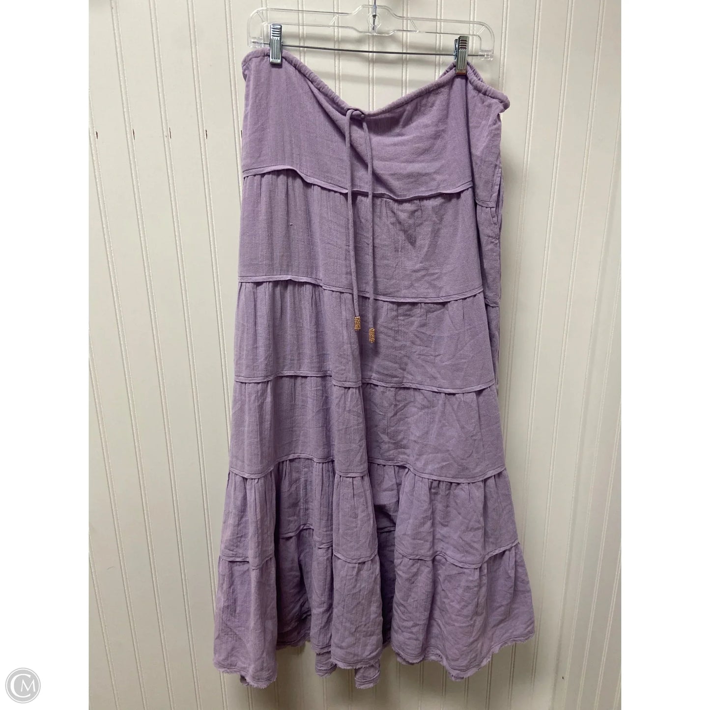 Skirt Maxi By Free People In Purple, Size: L