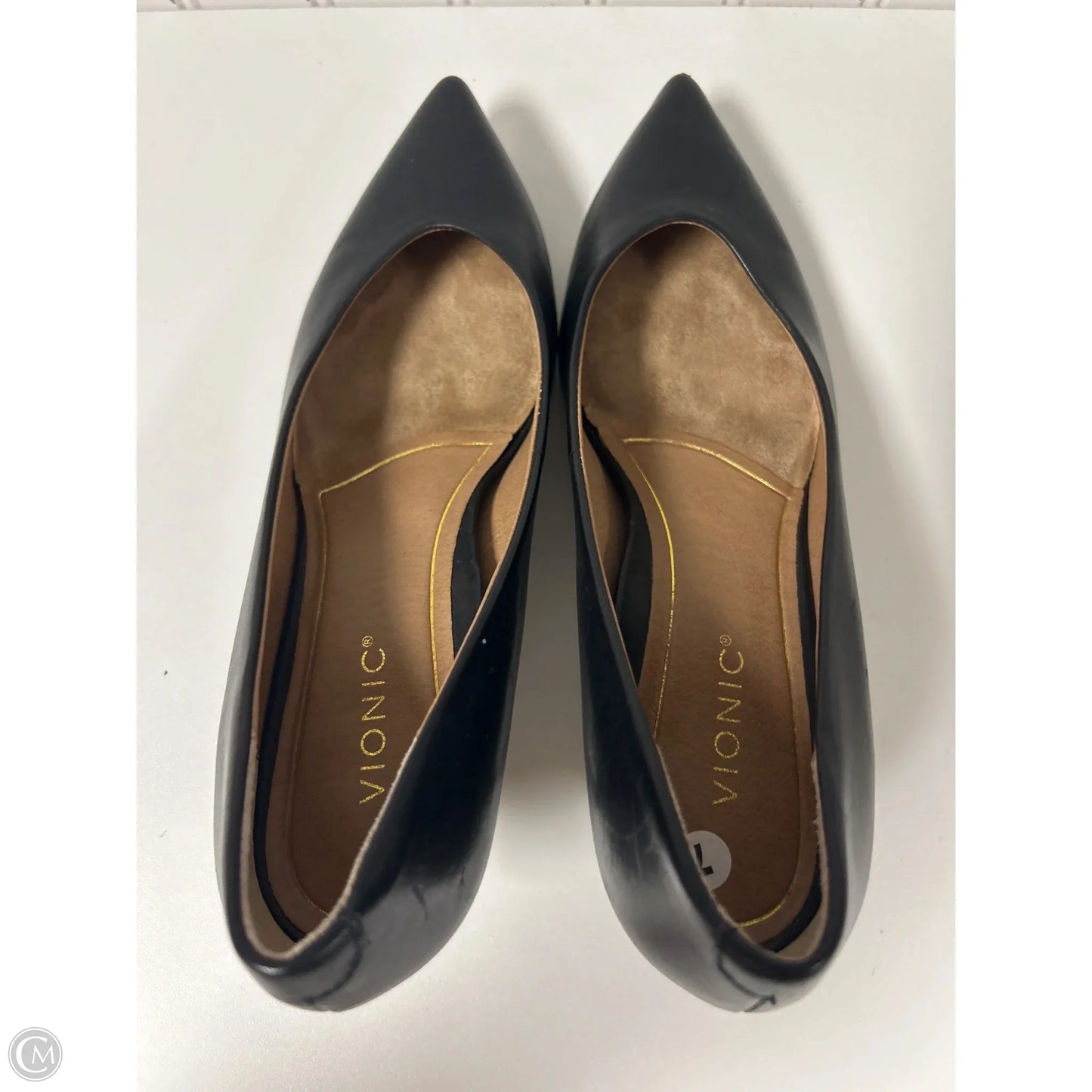 Shoes Heels Kitten By Vionic In Black, Size: 7