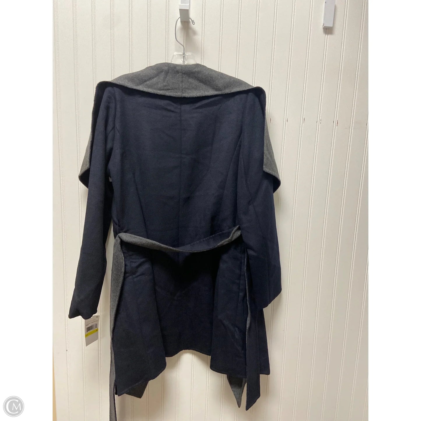 Coat Designer By Michael Kors In Navy, Size: M