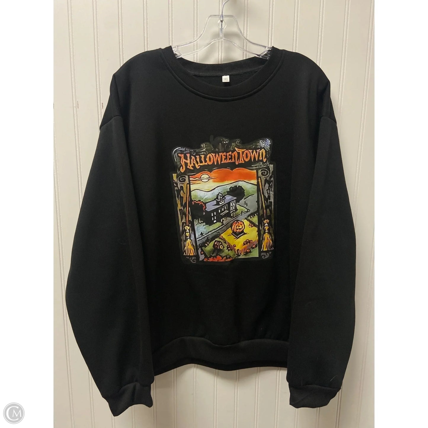 Sweater By Clothes Mentor In Black, Size: 3x