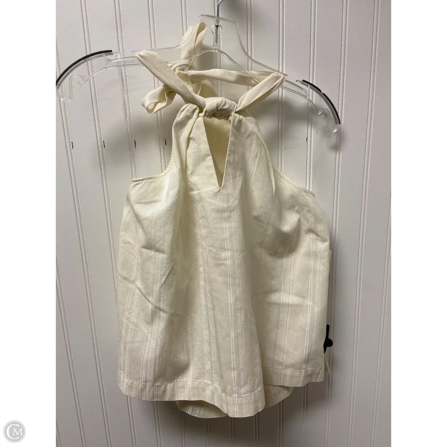 Top Sleeveless By Universal Thread In Cream, Size: S