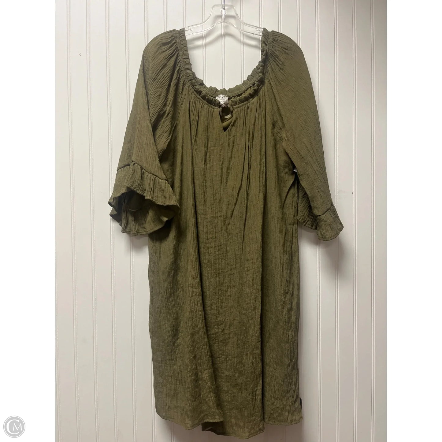 Dress Casual Short By Naif In Green, Size: 3x