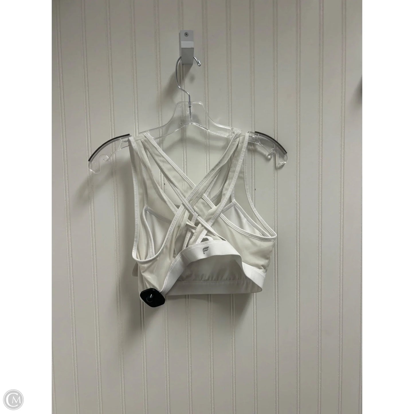 Athletic Bra By Fabletics In White, Size: S