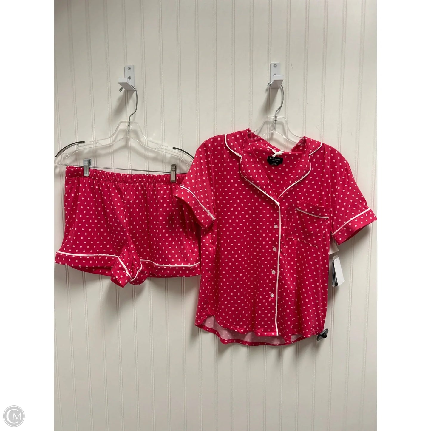 Pajamas Designer By Kate Spade In Polkadot Pattern, Size: Xsp