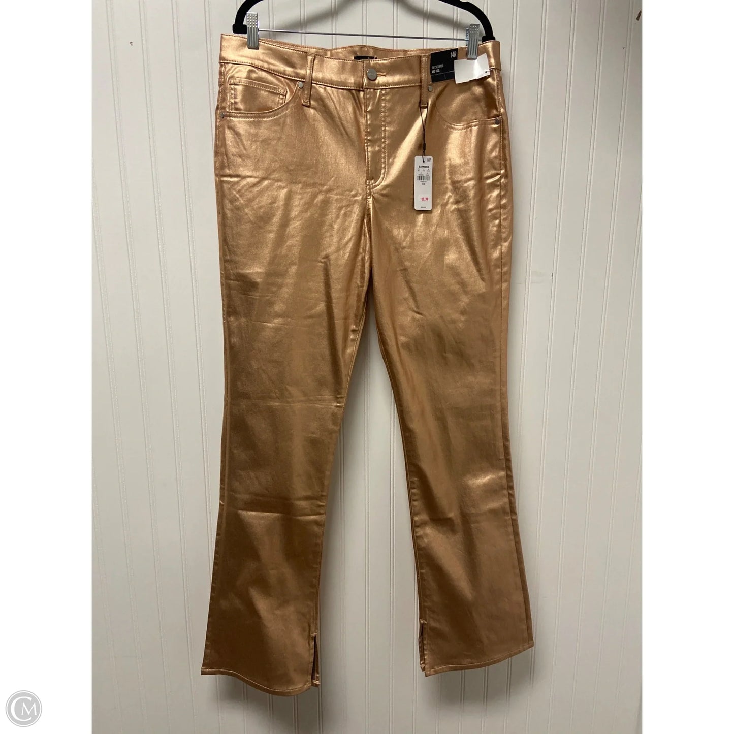 Pants Dress By Express In Rose Gold, Size: 14