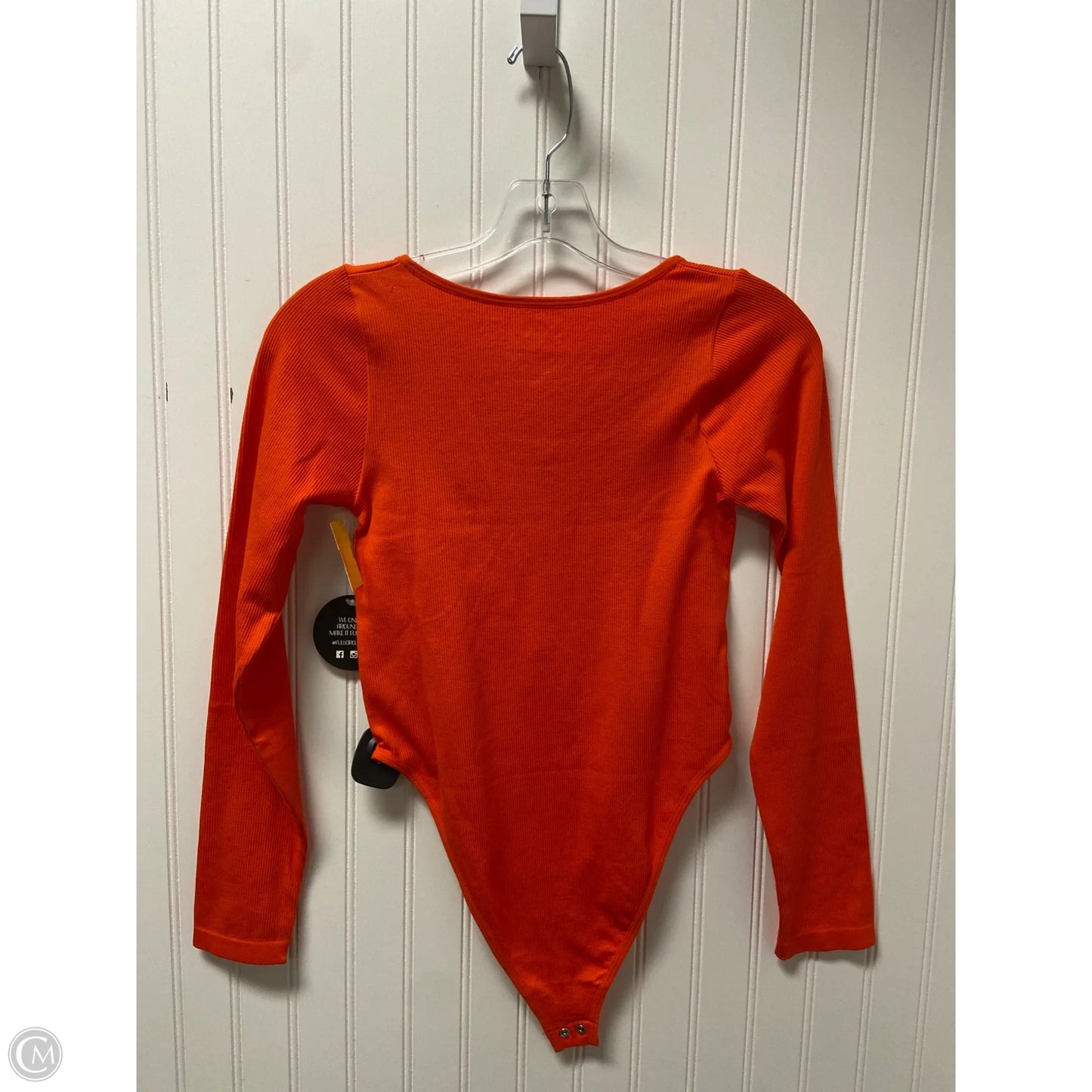 Bodysuit By Clothes Mentor In Orange, Size: M