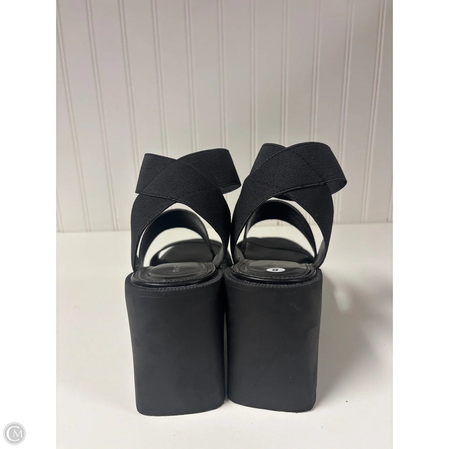 Sandals Heels Block By Madden Girl In Black, Size: 8