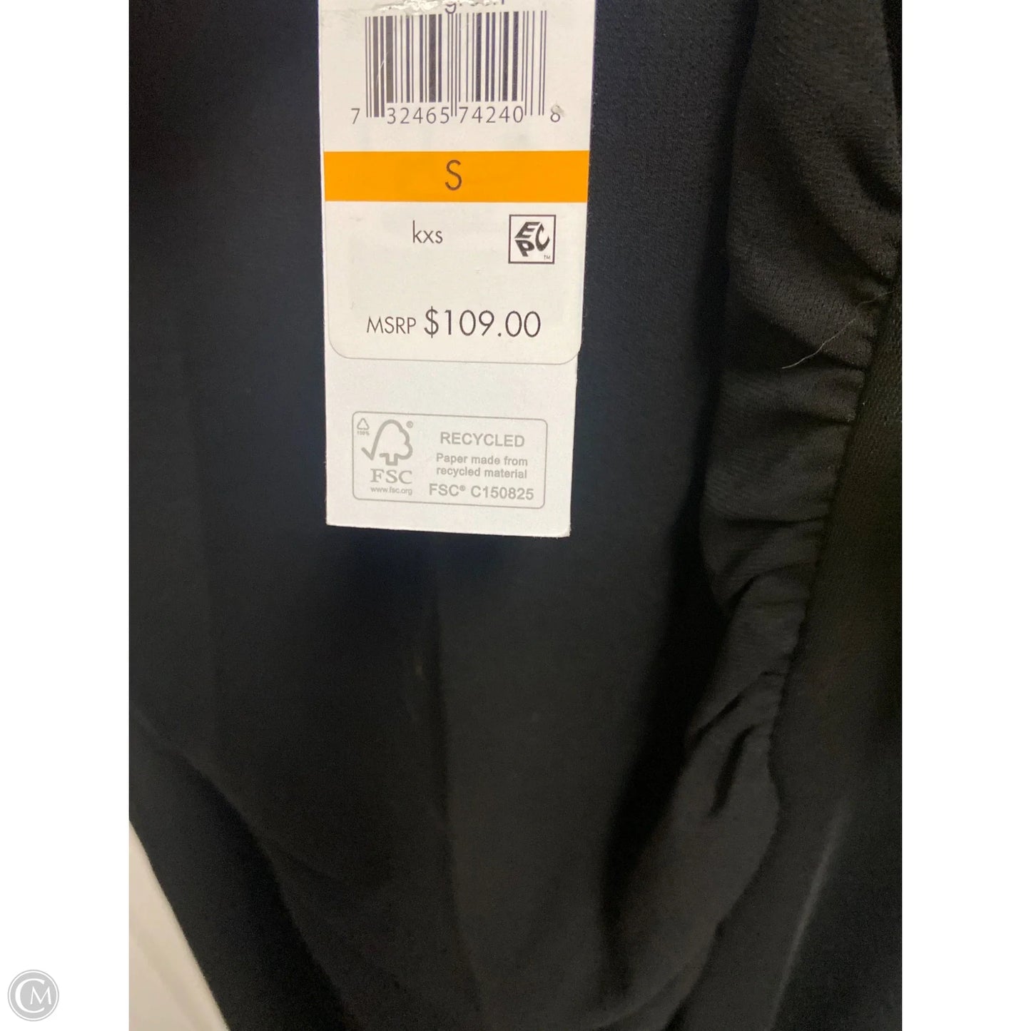 Dress Party Long By Donna Karan In Black, Size: Sp