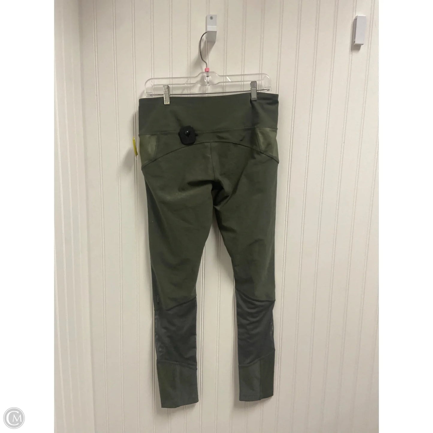 Athletic Leggings By Mondetta In Green, Size: L