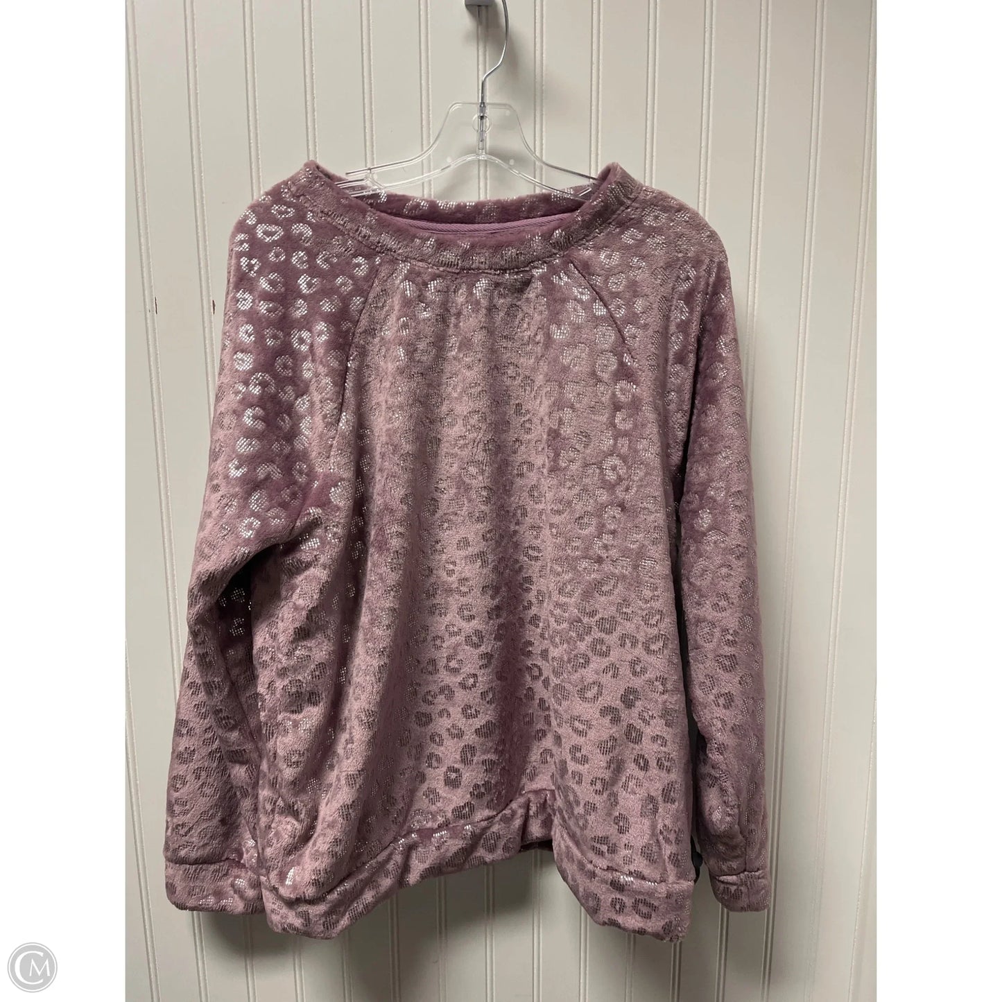 Sweater By Clothes Mentor In Purple, Size: L