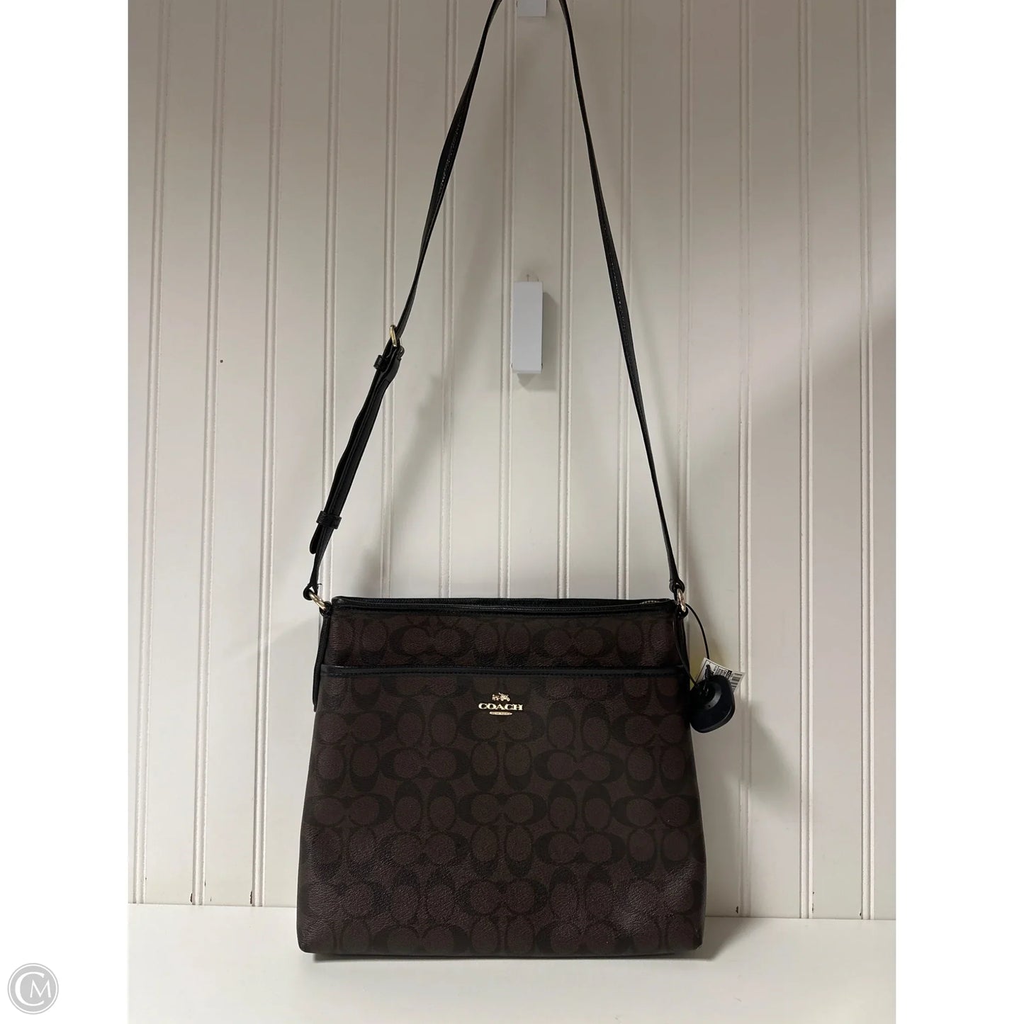 Crossbody Designer By Coach, Size: Medium
