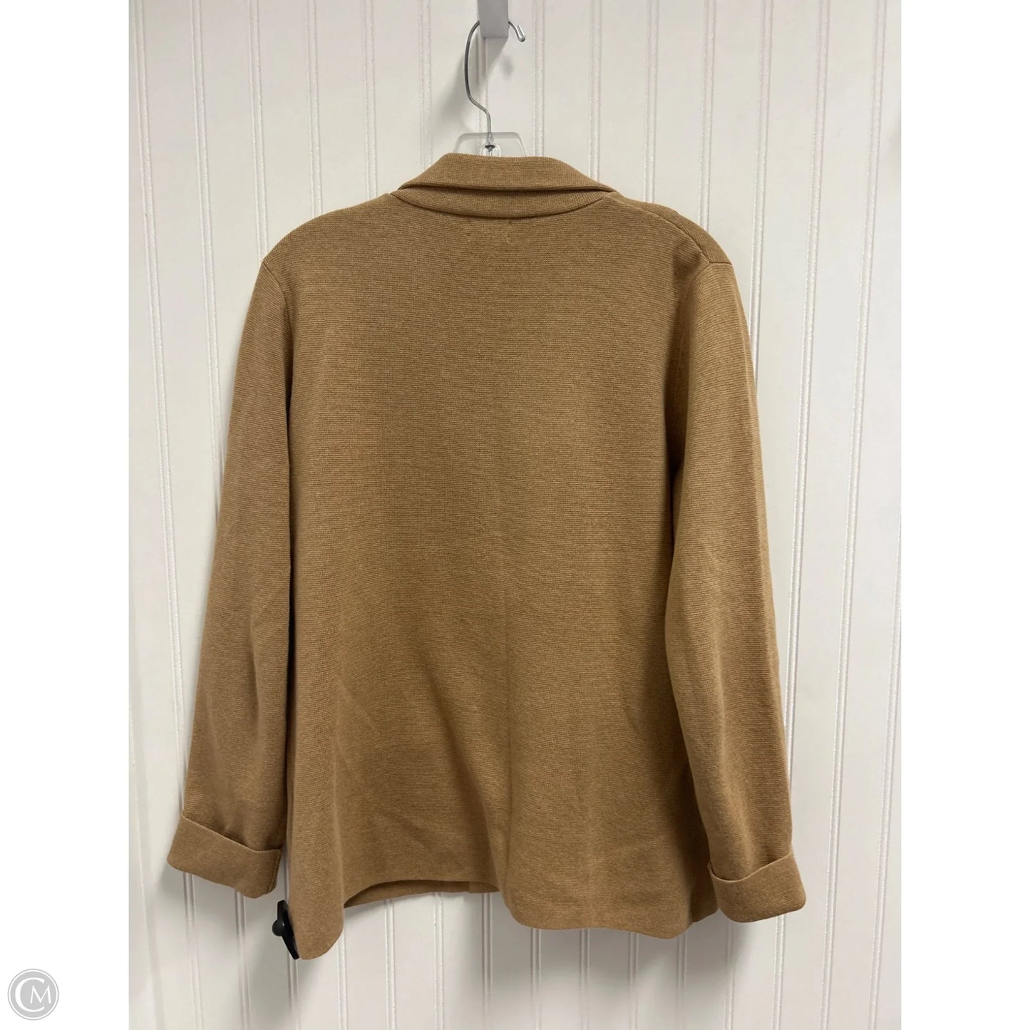 Sweater Cardigan By J. Crew In Tan, Size: M