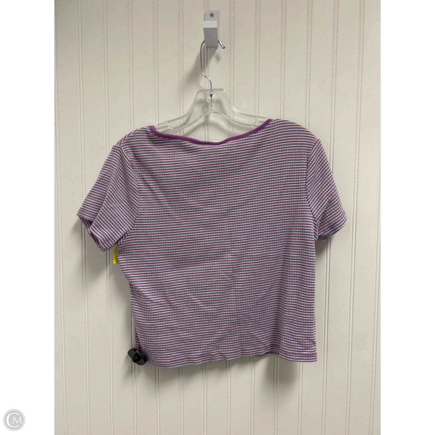 Top Short Sleeve Basic By Levis In Purple, Size: L