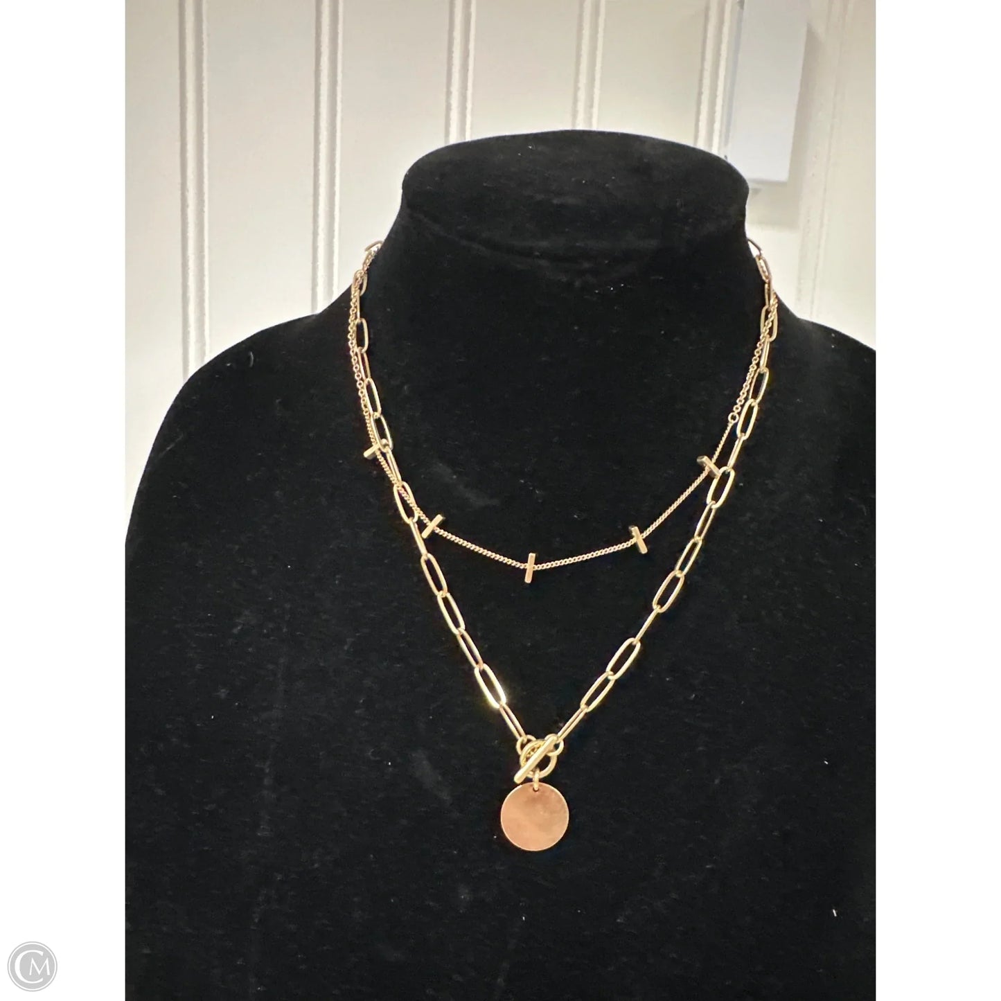 Necklace Layered By A New Day, Size: 1