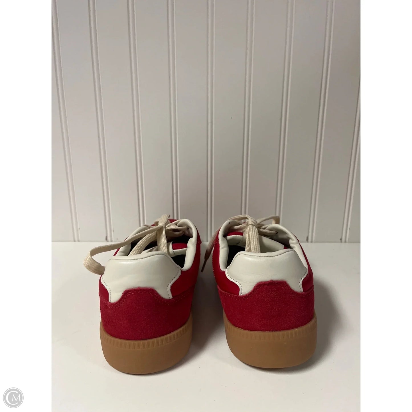 Shoes Sneakers By Steve Madden In Red, Size: 6.5