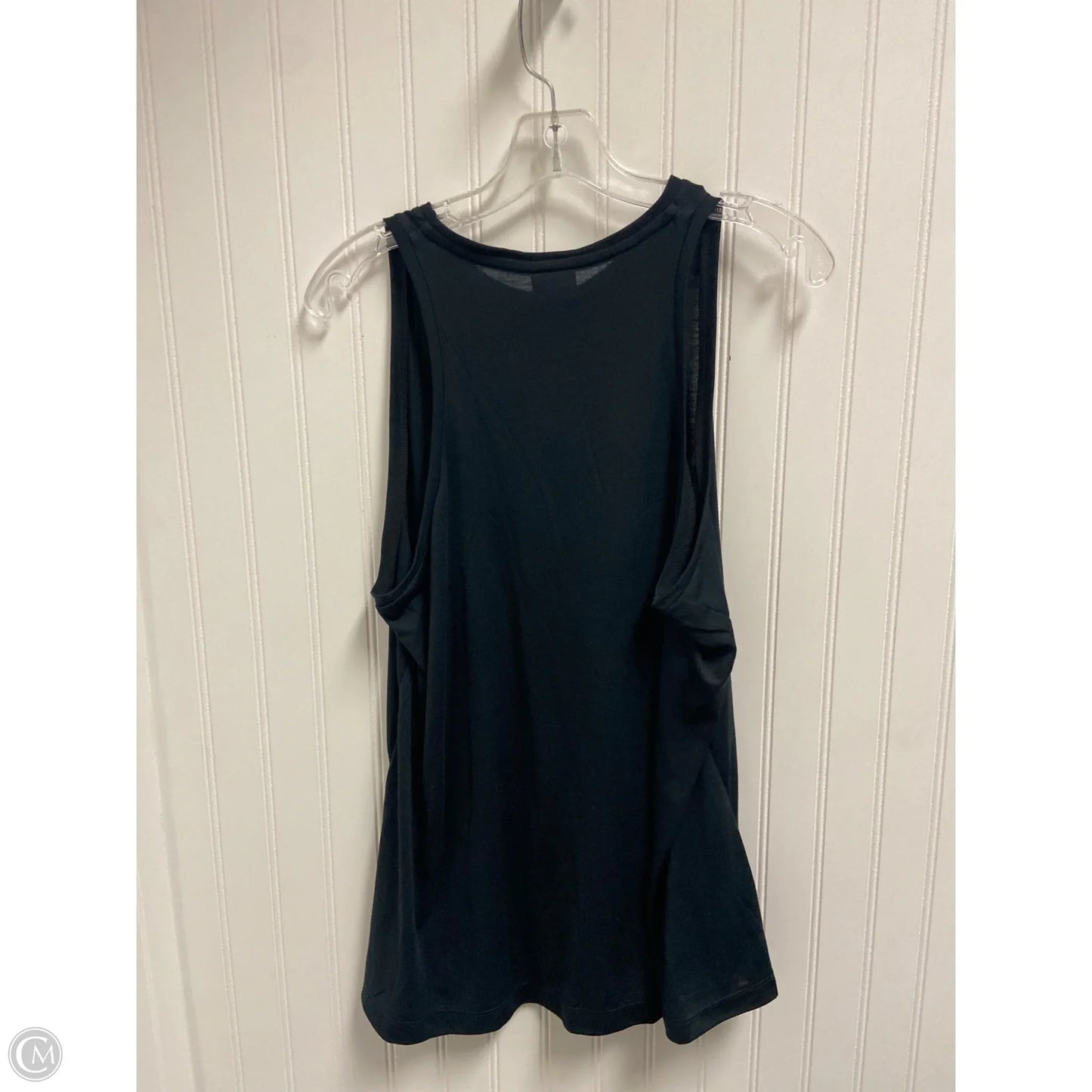 Athletic Tank Top By Nike In Black, Size: L